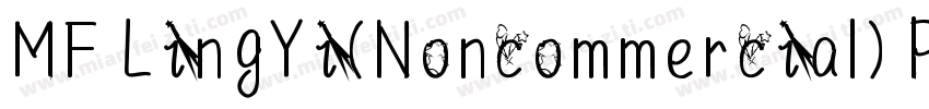 MF LingYi(Noncommercial) Regular字体转换